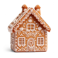 Gingerbread House Decoration isolated on white background png