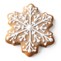 smerigliato Natale biscotto isolato su bianca sfondo png