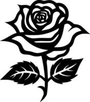 Rose - High Quality Vector Logo - Vector illustration ideal for T-shirt graphic