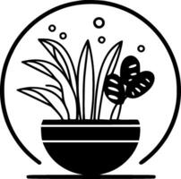 Plants - High Quality Vector Logo - Vector illustration ideal for T-shirt graphic