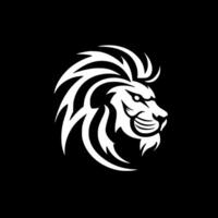 Lion, Minimalist and Simple Silhouette - Vector illustration