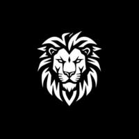 Lion, Minimalist and Simple Silhouette - Vector illustration