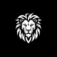 Lion, Minimalist and Simple Silhouette - Vector illustration