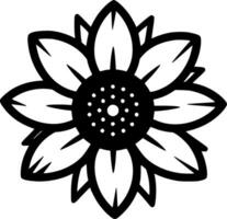 Flower - High Quality Vector Logo - Vector illustration ideal for T-shirt graphic