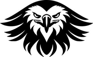 Eagle, Minimalist and Simple Silhouette - Vector illustration