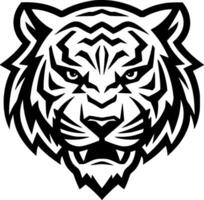 tigre, minimalista y sencillo silueta - vector ilustración