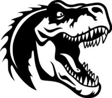 T-Rex - Minimalist and Flat Logo - Vector illustration