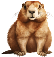 marmotte. ai génératif png