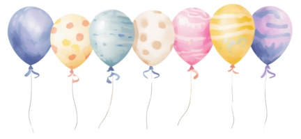 ballon faire la fête. ai génératif png