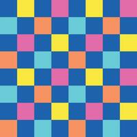 Colorful Checkered Pattern Checkered background Chessboard Background Chessbo vector