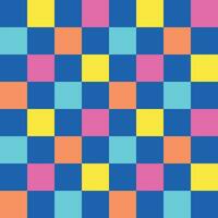 Colorful Checkered Pattern Checkered background Chessboard Background Chessbo vector