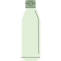 minimalista plano estilo corpo loção garrafa png transparente fundo