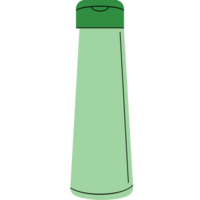 minimalistisch eben Stil Körper Lotion Flasche png transparent Hintergrund