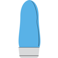 minimalistisch eben Stil Körper Lotion Flasche png transparent Hintergrund