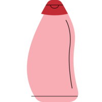 minimalistisch eben Stil Körper Lotion Flasche png transparent Hintergrund