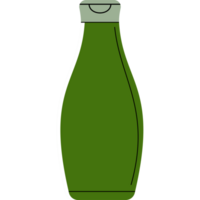 minimalistisch eben Stil Körper Lotion Flasche png transparent Hintergrund