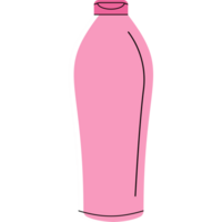 Minimalist Flat Style Body Lotion Bottle PNG Transparent Background