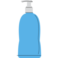 minimalistische vlak stijl lichaam lotion fles PNG transparant achtergrond