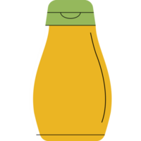 minimalistisch eben Stil Körper Lotion Flasche png transparent Hintergrund