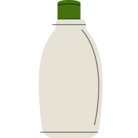 minimalistische vlak stijl lichaam lotion fles PNG transparant achtergrond