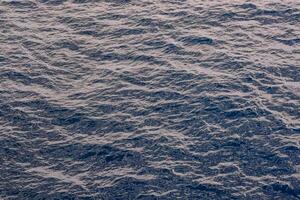 the ocean is seen from above photo