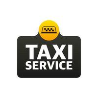 Taxi service, great design for any purposes. App logo concept. Brochure design template, card, banner vector
