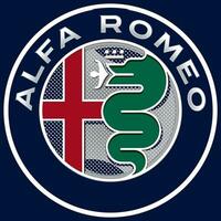 Alfa Romeo car logo vector