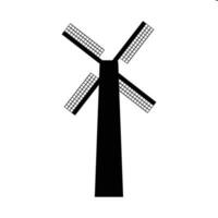 windmill icon vector