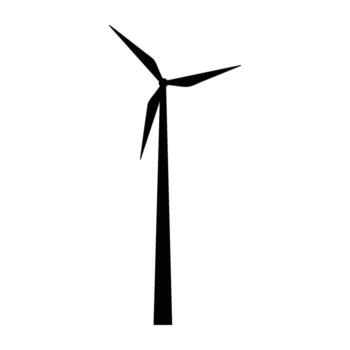 windmill icon vector