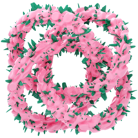 abstrakt Rosa und Grün Knoten png