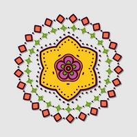 Colorful mandala vector