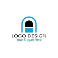 único lujo mínimo alfabeto letra un logo. minimalista Inglés letra un logo elementos. profesional empresa logo. sencillo un logotipo tipografía un logo diseño elemento. vector