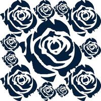minimal abstract abstract roses flower pattern arrangement all over vector design backgrounds illustration digital image for textile printing for factory. rose textile flower pattern. flowers vector.