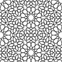 seamless Islamic ornament vector pattern background.