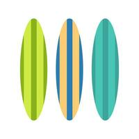 Surf Board Stock Vector Illustration