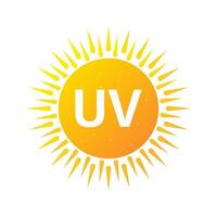 Uv radiation, great design for any purposes. Danger warning icon. Arrow icon. Uv radiation for concept design. vector