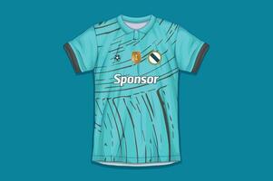 diseño de camisetas de fútbol para sublimación, diseño de camisetas deportivas vector