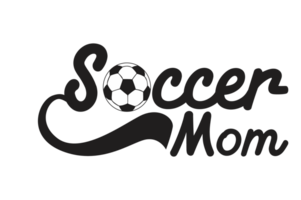 Fußball Design mit transparent Hintergrund png