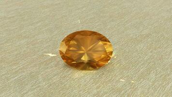 Golden Yellow Color Heliodor Beryl Oval Cut, Shaped Loose Gemstone Setting For Making Jewelry. Eye Clean, Transparent photo