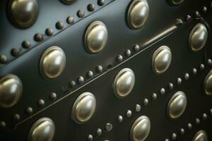 Aircraft Fuselage Rivets photo