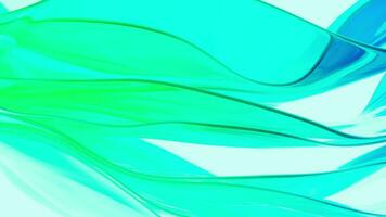 Abstract gradient glass background, 3d rendering. video