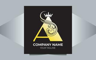 King logo A letter vector design