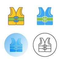 Life jacket Vector Icon