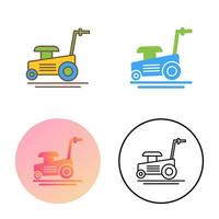 Lawn Mower Vector Icon