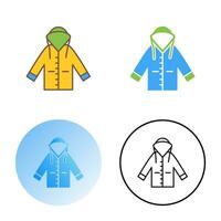 Raincoat Vector Icon