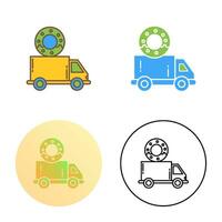 Delivery Truck Vector Icon