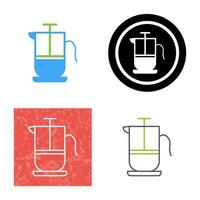 French Press Vector Icon