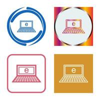 Unique Internet Vector Icon