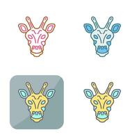 Giraffe Vector Icon