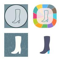 Long Boots Vector Icon